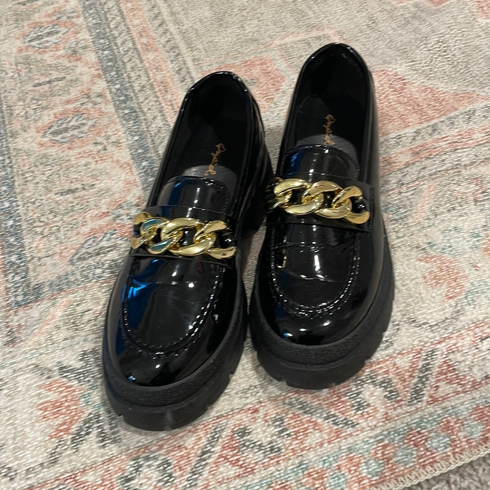Qupid chunky loafers